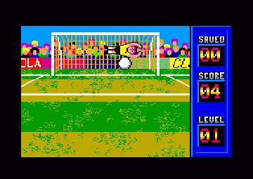 Penalty Soccer (UK) (1990) screen shot game playing